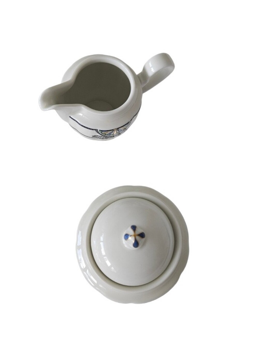Rosenthal Grece Pearl China Society  Dinnerware Set Of 6 Saucers Creamer Sugar - Picture 9 of 11
